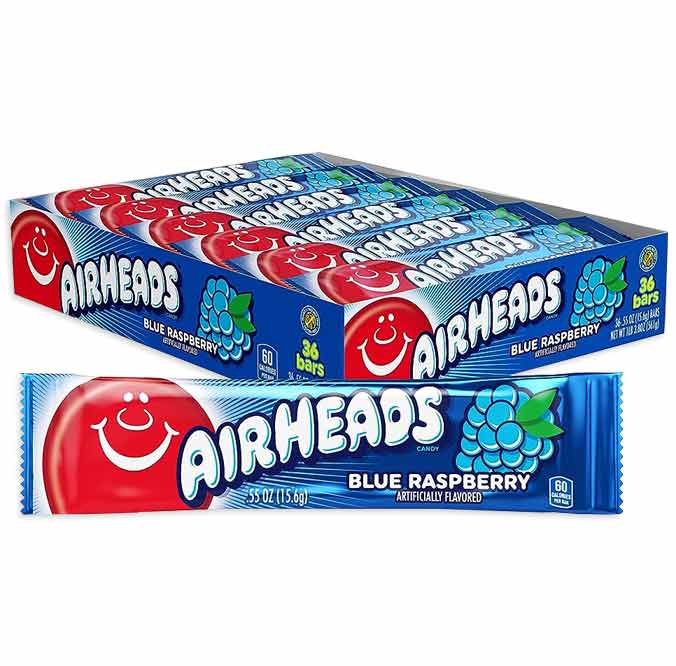 AIRHEADS SINGLES - BLUE RASPBERRY