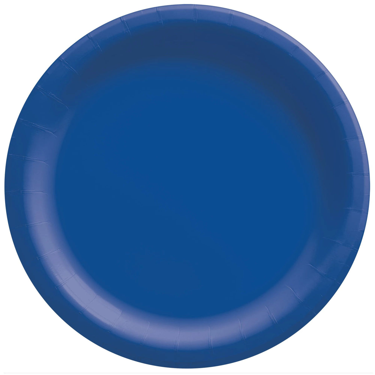 Bright Royal Blue - 6 3/4&quot; Round Paper Plates, 20 Ct.