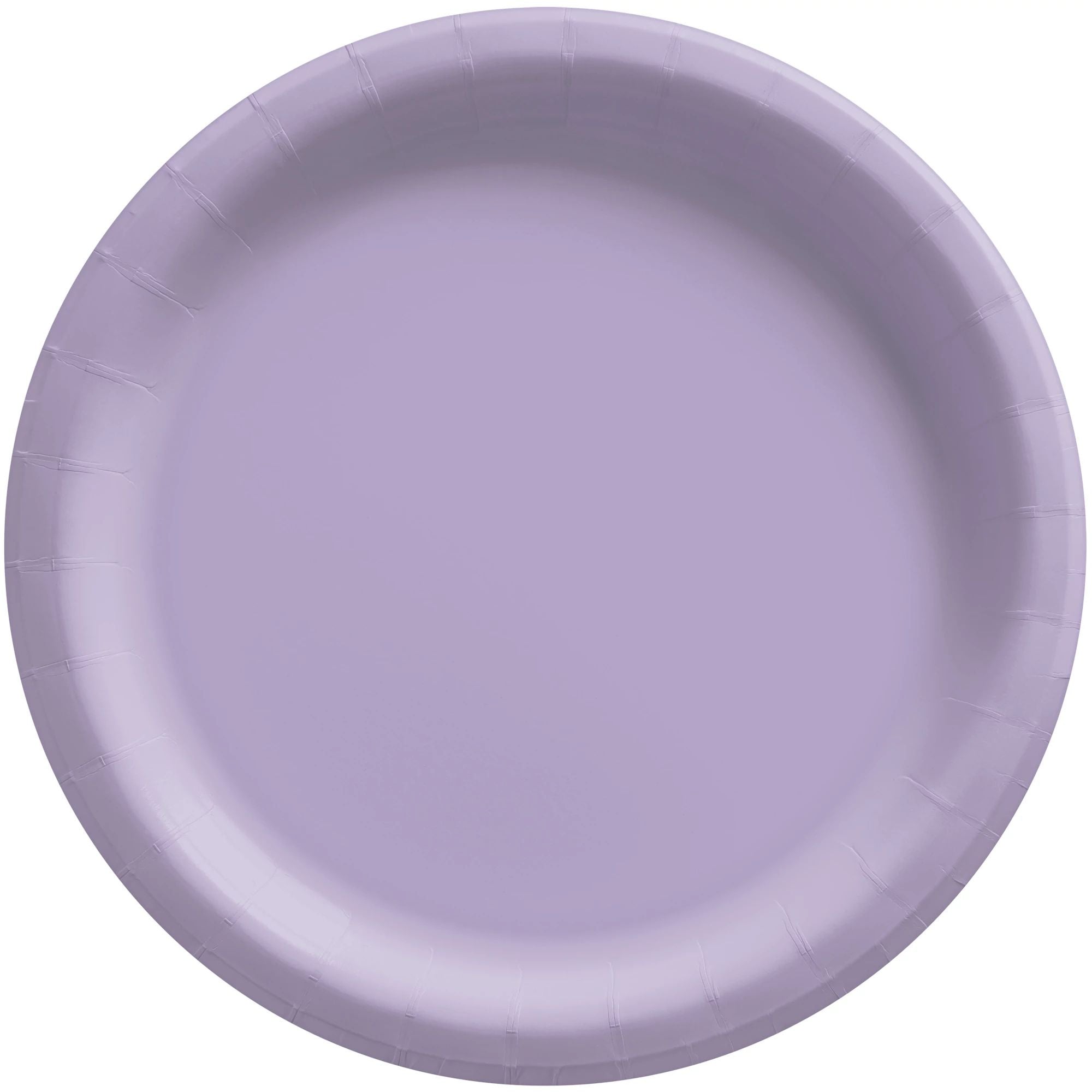 Lavender - 8 1/2" Round Paper Plates, 20 Ct.