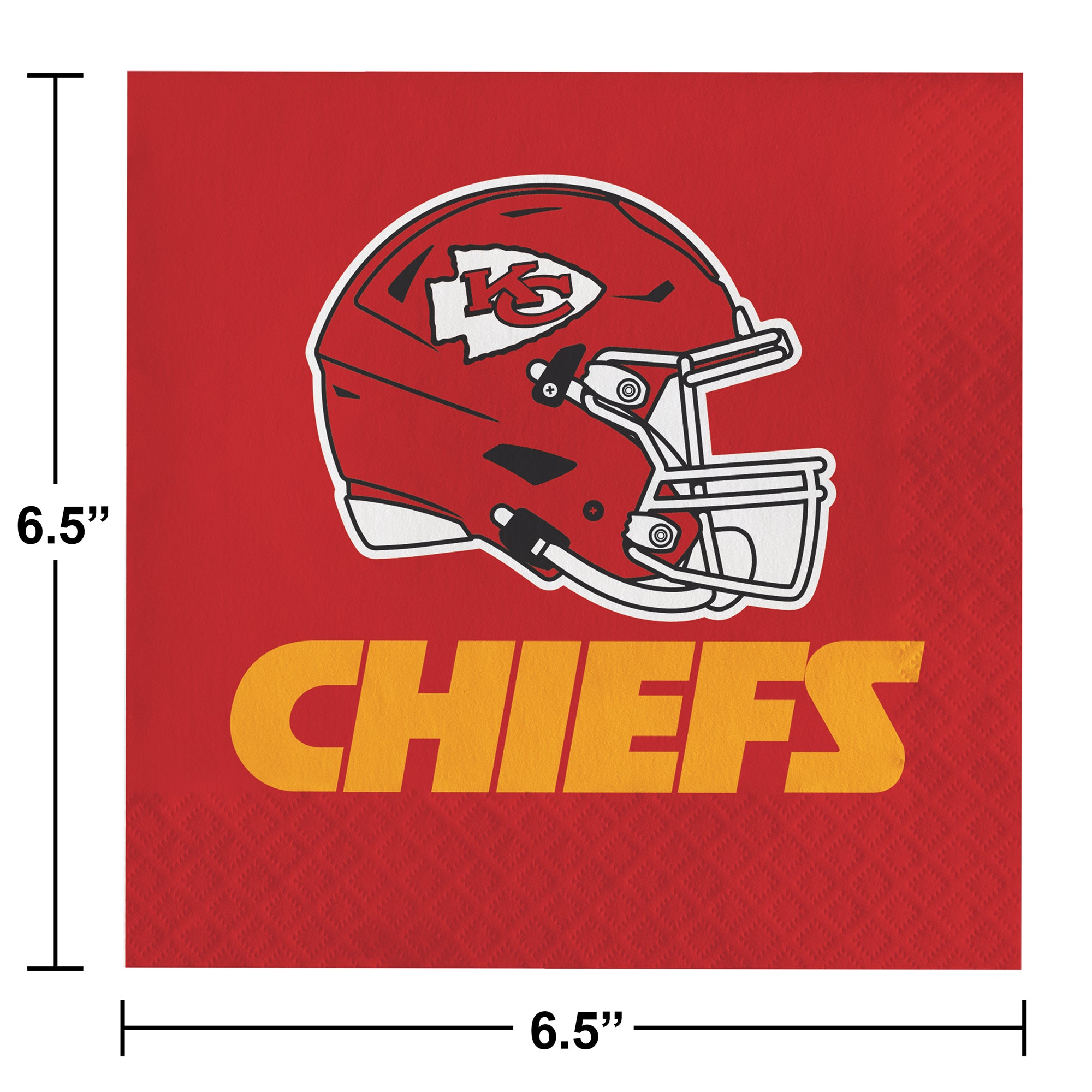 Kansas City Chiefs Luncheon Napkin