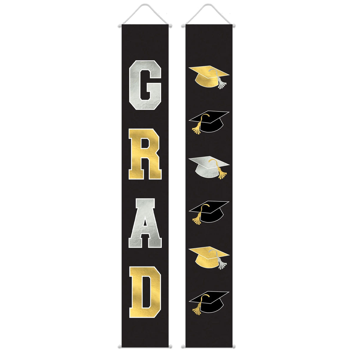 Grad Hanging Fabric Flags Home Decoration