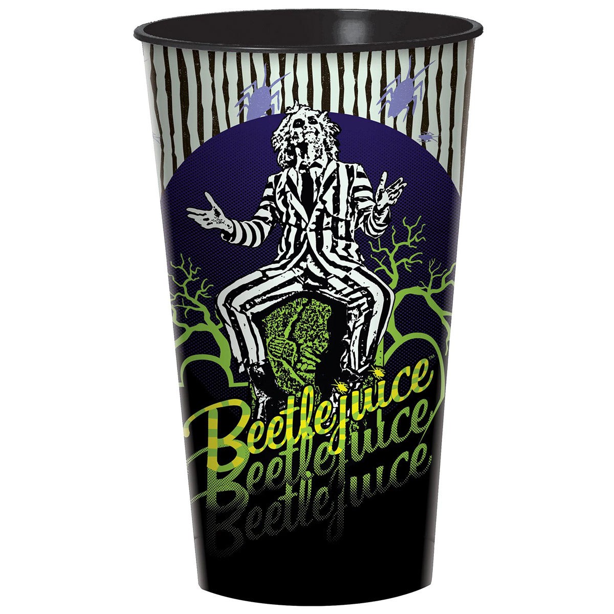 Beetlejuice Plastic Cup 32 oz.