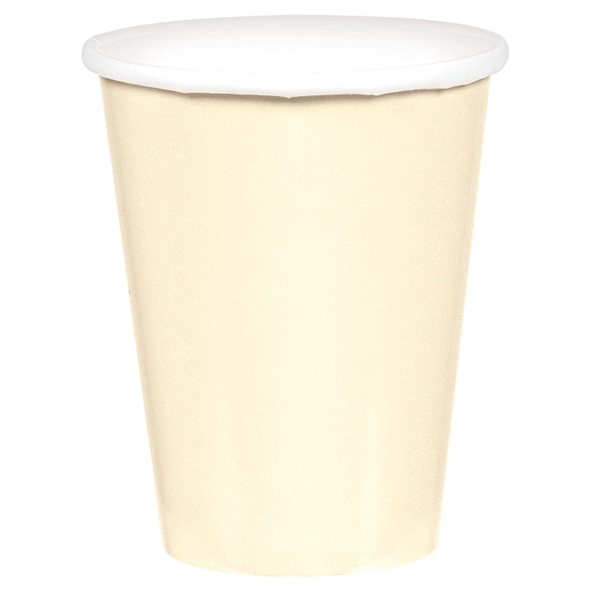 9 oz. Paper Cups, Mid Ct. - Vanilla Creme