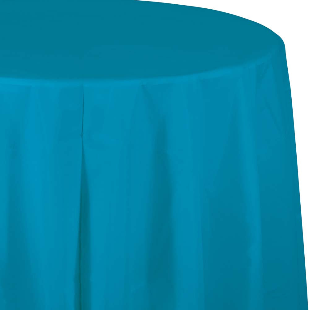 84&quot; Hunter Green Octy Round Table cover