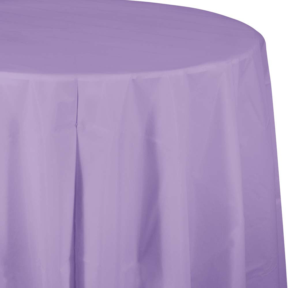 84&quot; Luscious Lavender Octy Round Table cover