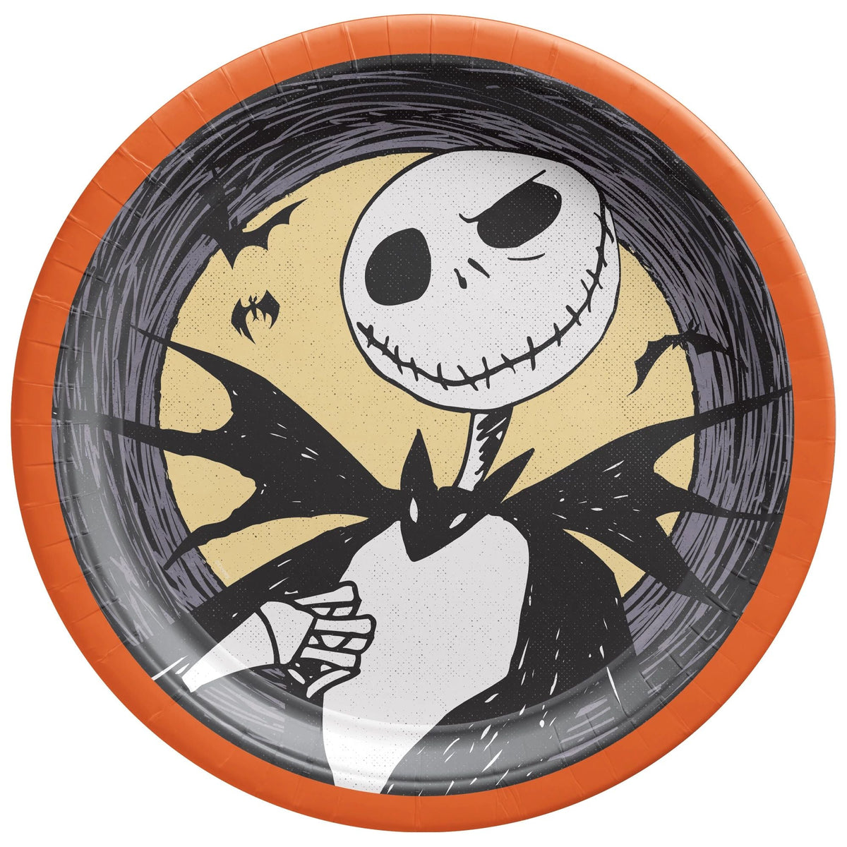 Nightmare Before Christmas - Pumpkin King 10&quot; Round Plates