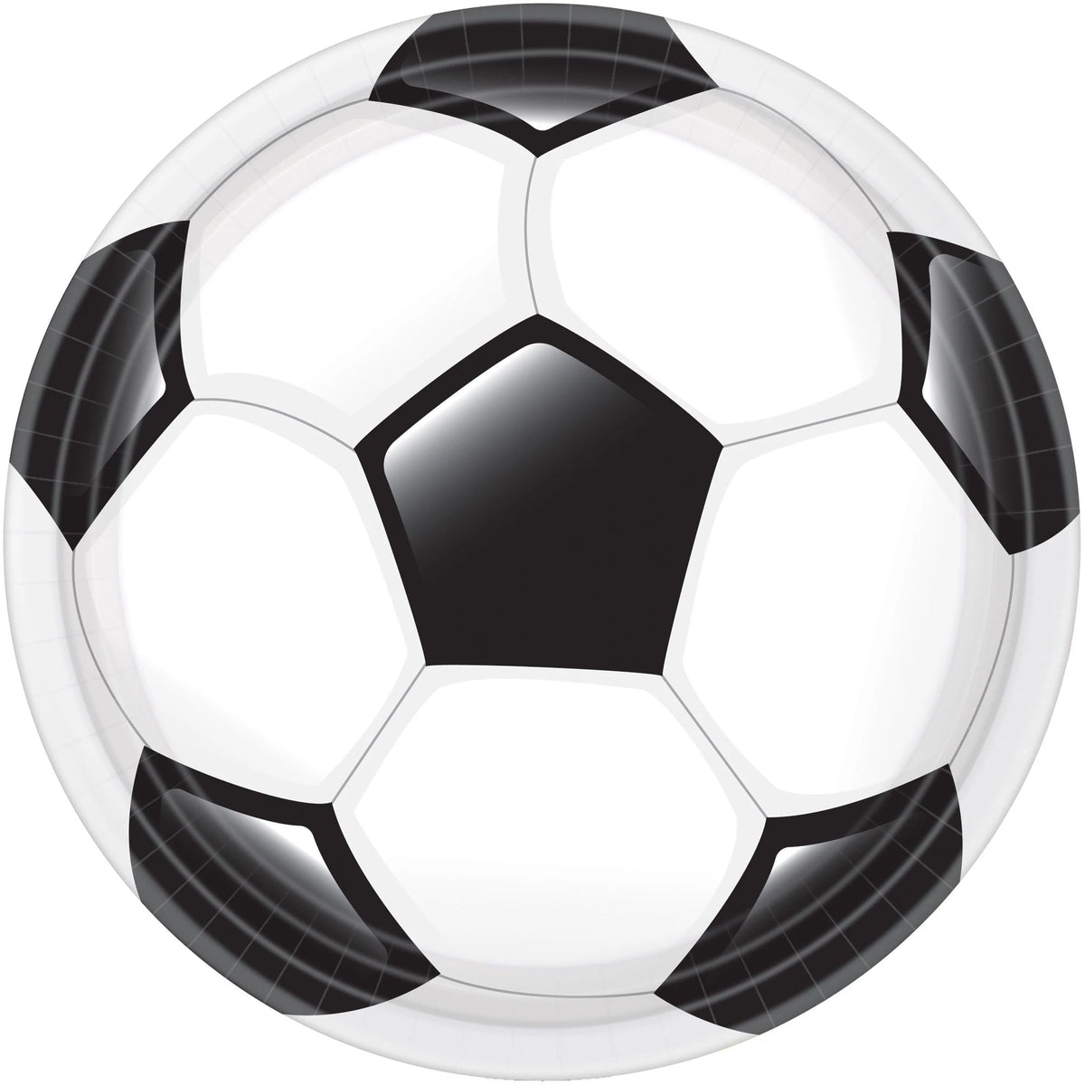 Corner Kick 10 1/2&quot; Round Plates