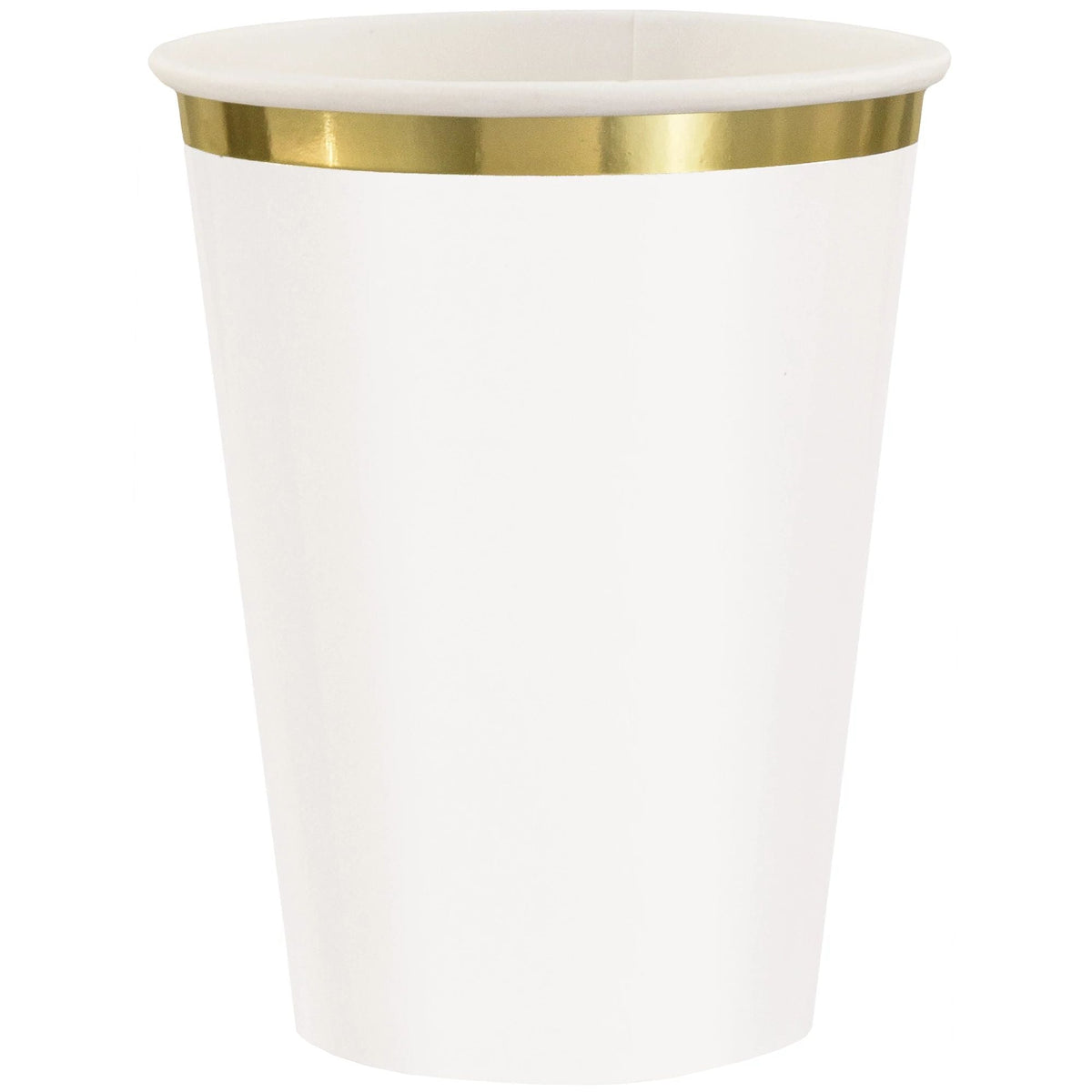 Paper Cup w/hot stamp 12 oz Cup - White