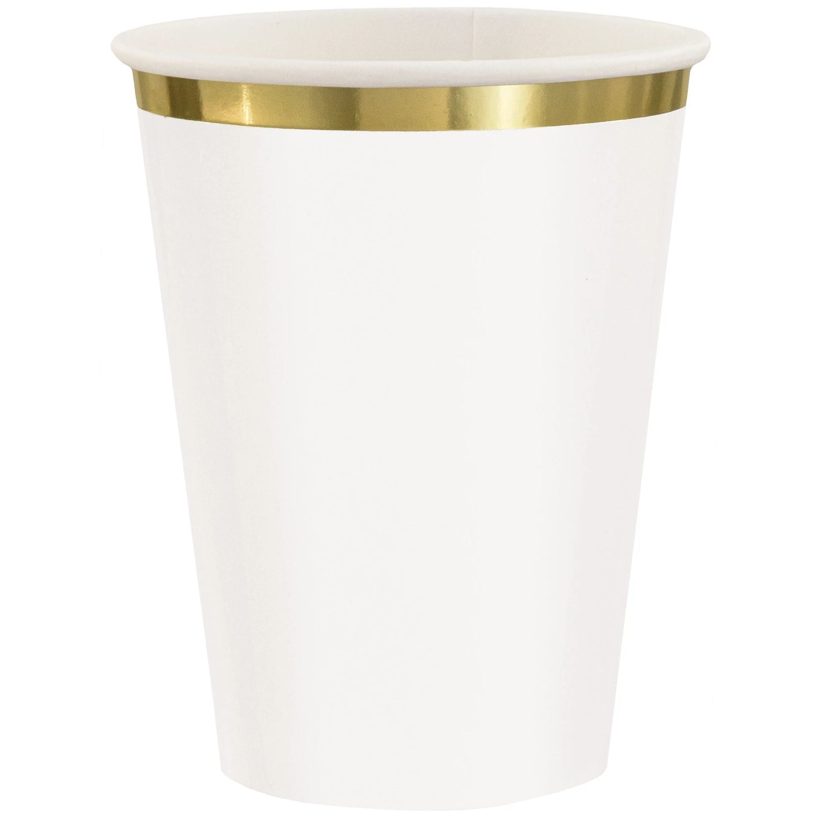 Paper Cup w/hot stamp 12 oz Cup - White