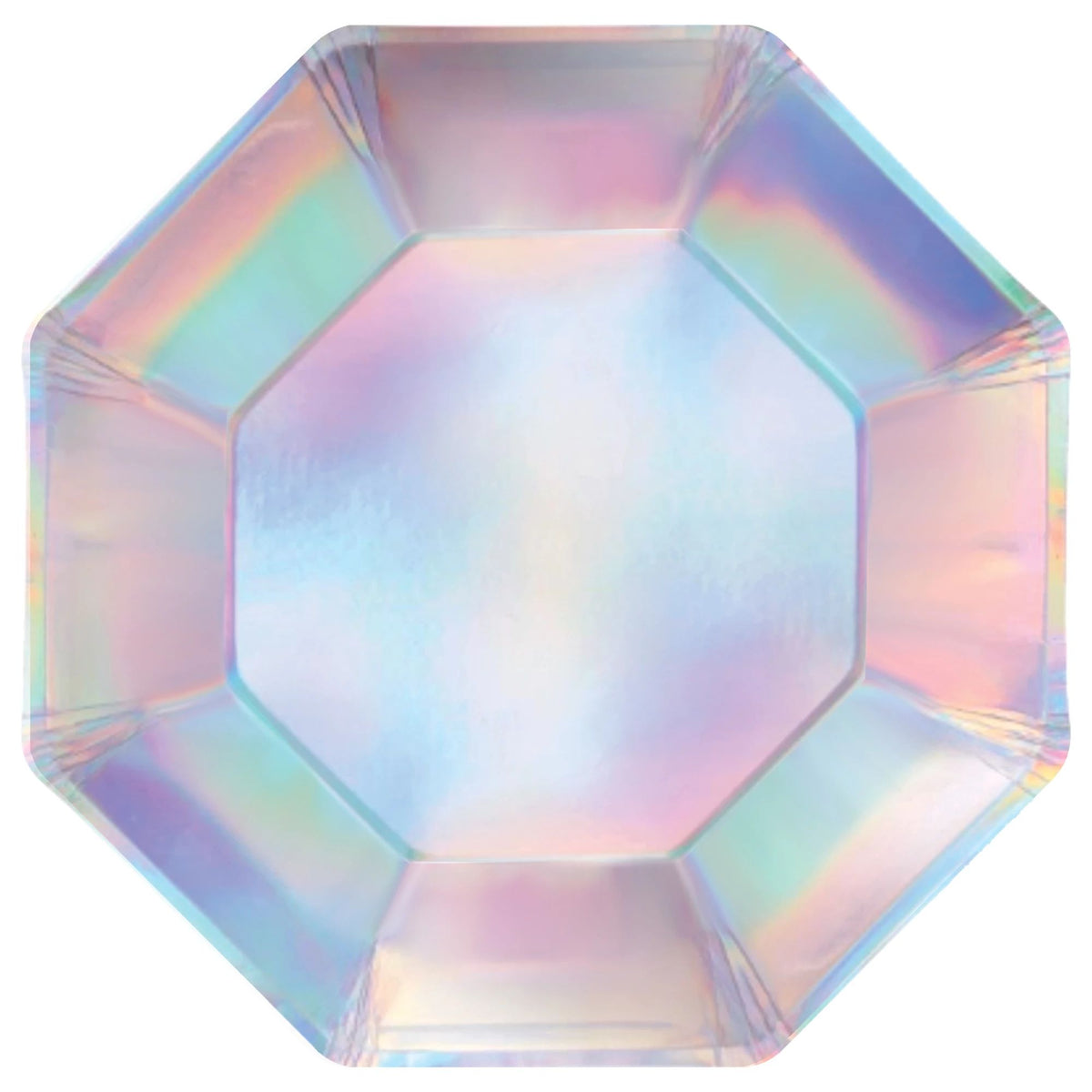 Opalescent Octagon 6 3/4&quot; Plate