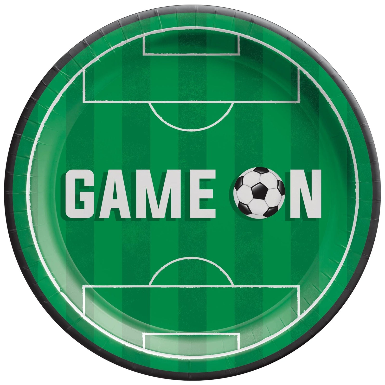 Corner Kick 7" Round Plates