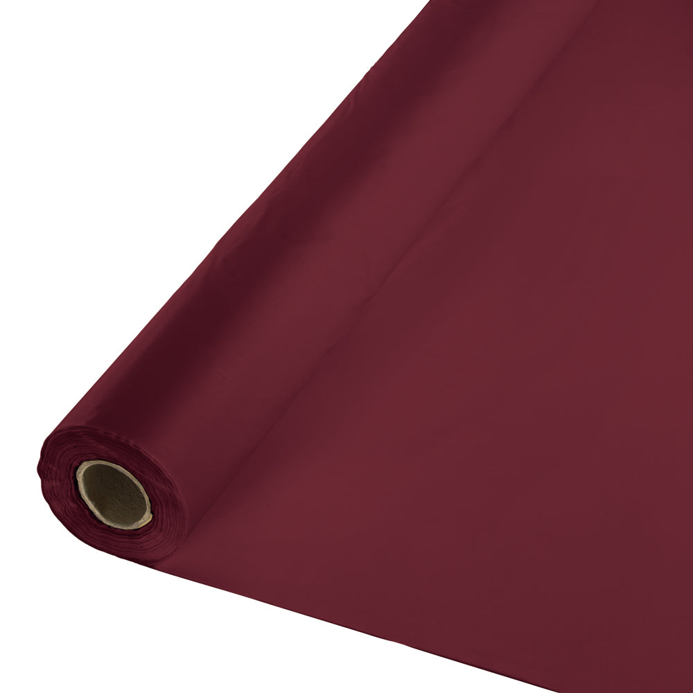 Burgundy Banquet Roll 40&quot; x 100&#39;