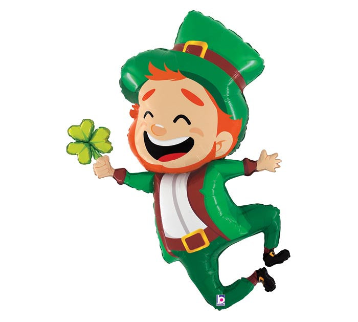 39&quot;PKG JUMPING LEPRECHAUN SHAPE