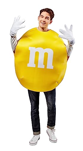 Yellow M&M Costume for Adults