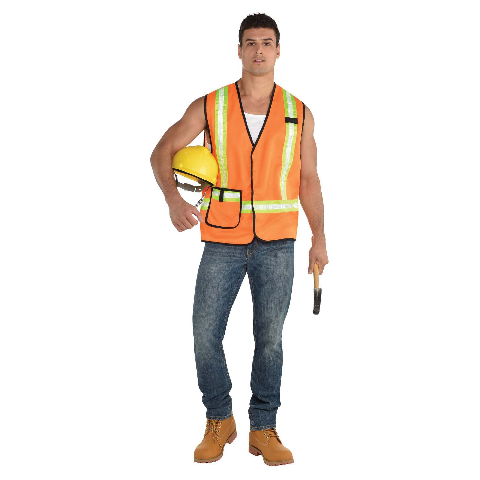 Construction Worker Vest - Adult Standard