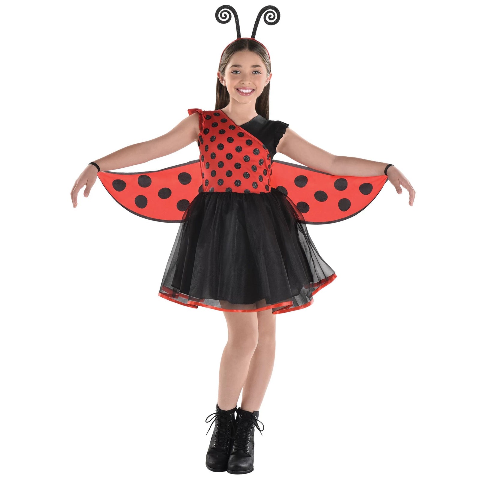 Ladybug Animal Insect Girl Suit Yourself Fancy Dress up Halloween Child Costume SM 4-6