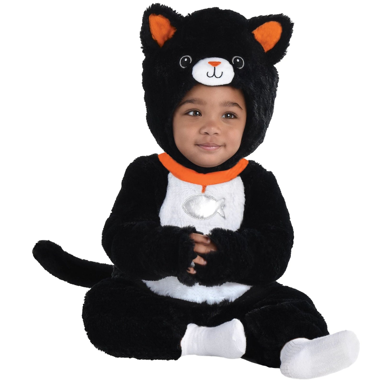 Cuddly Black Cat Costume - Infant (6-12 Months)