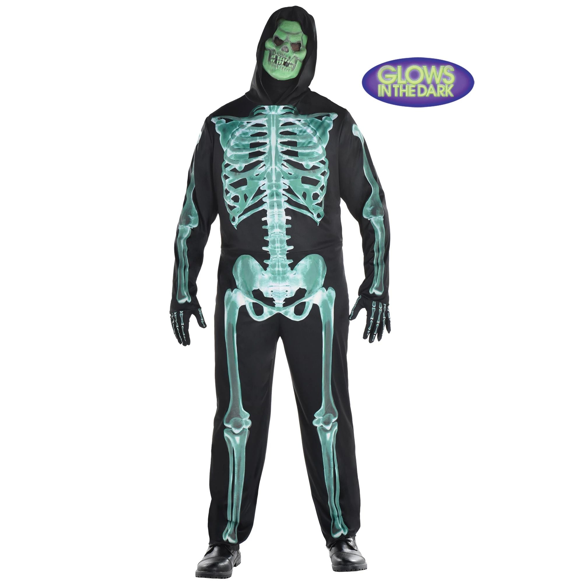 Glow-in-the-Dark Skeleton - Plus XXL (48-52)