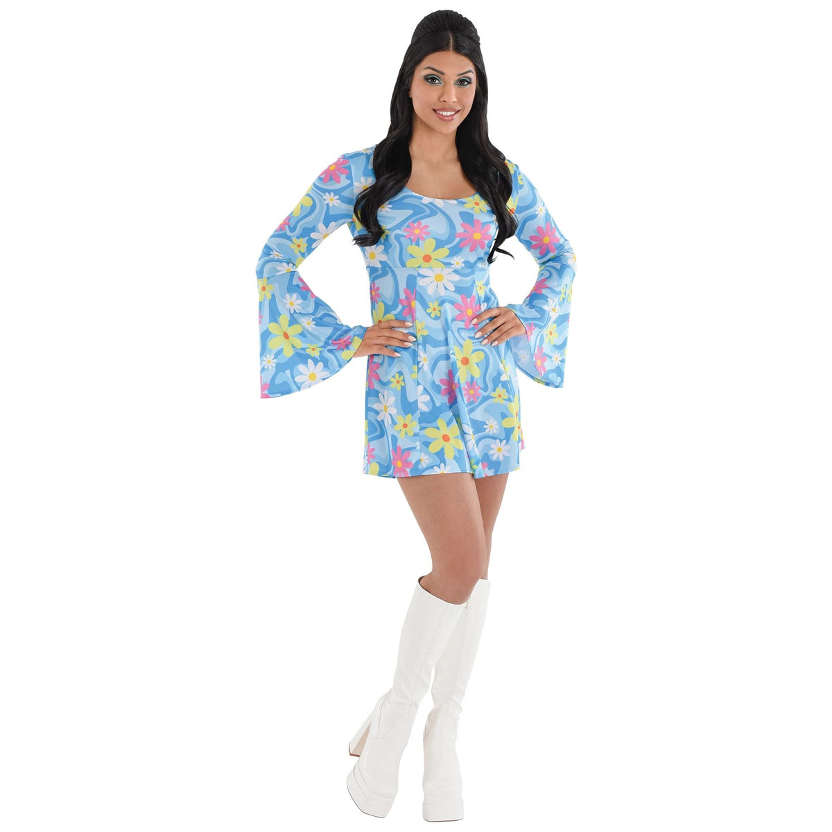 60&#39;s Mini Dress - Adult S/M