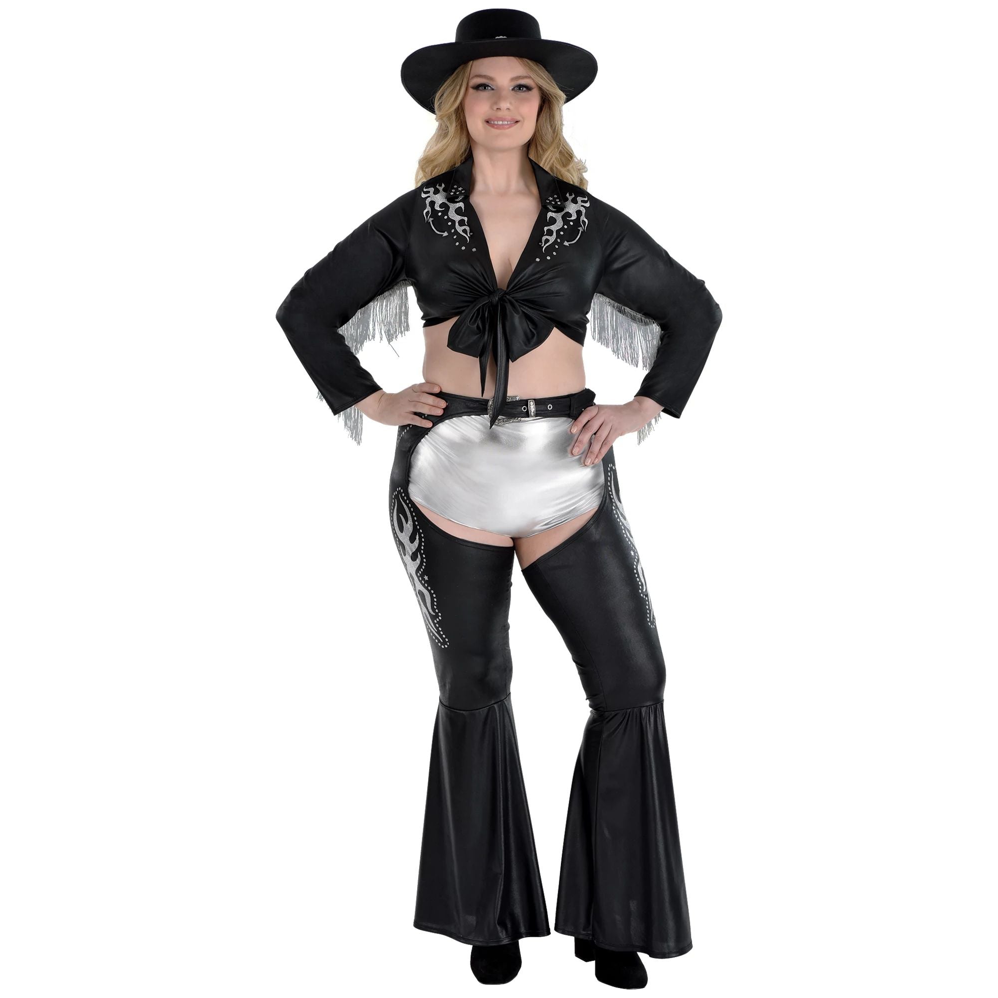 Cowgirl Glam Crop Top - Women's Plus XXL