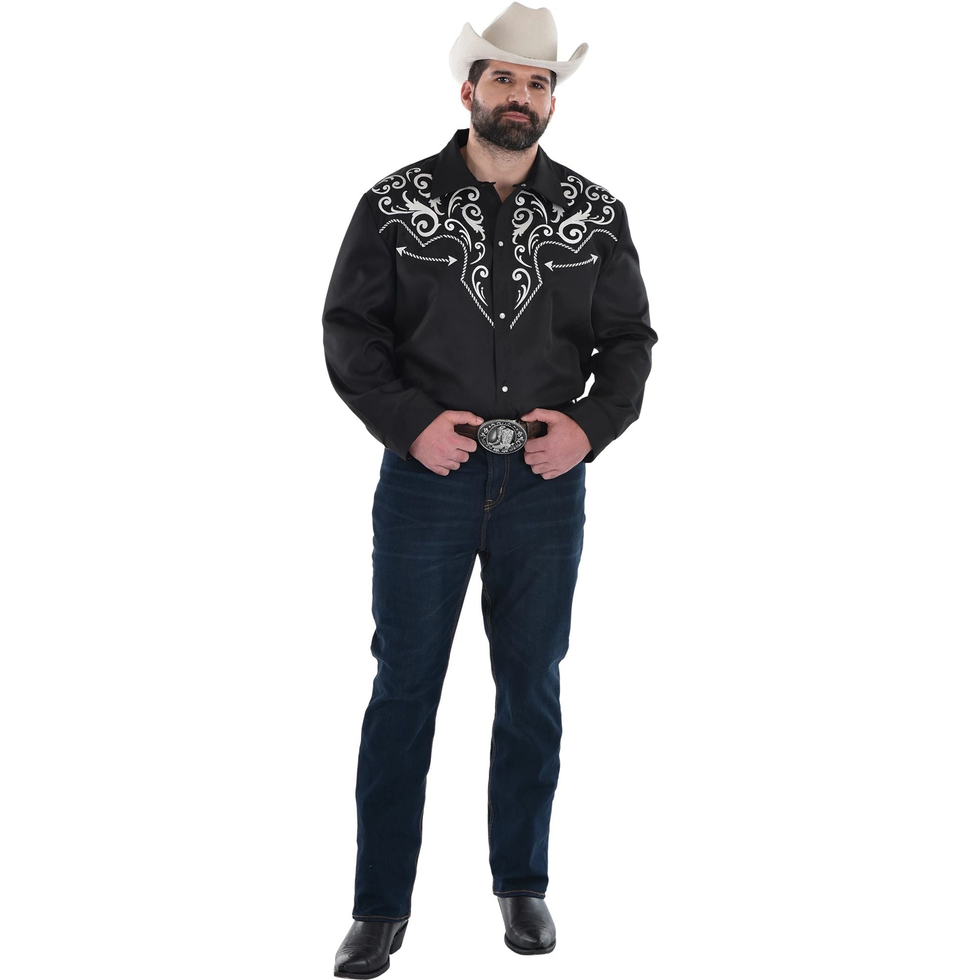 Western Shirt - Men's Plus XXL