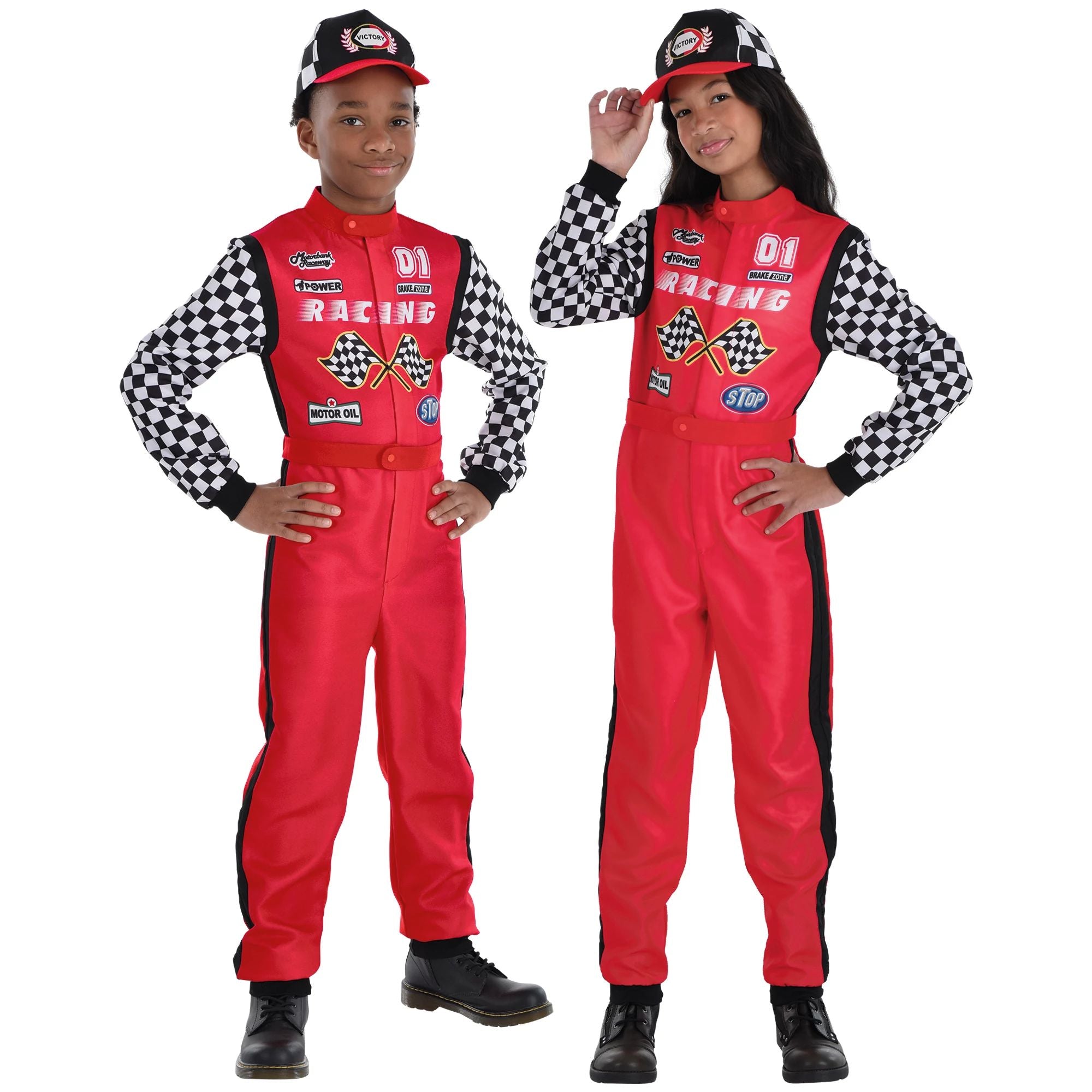 Unisex Kid's Racecar Driver Costume