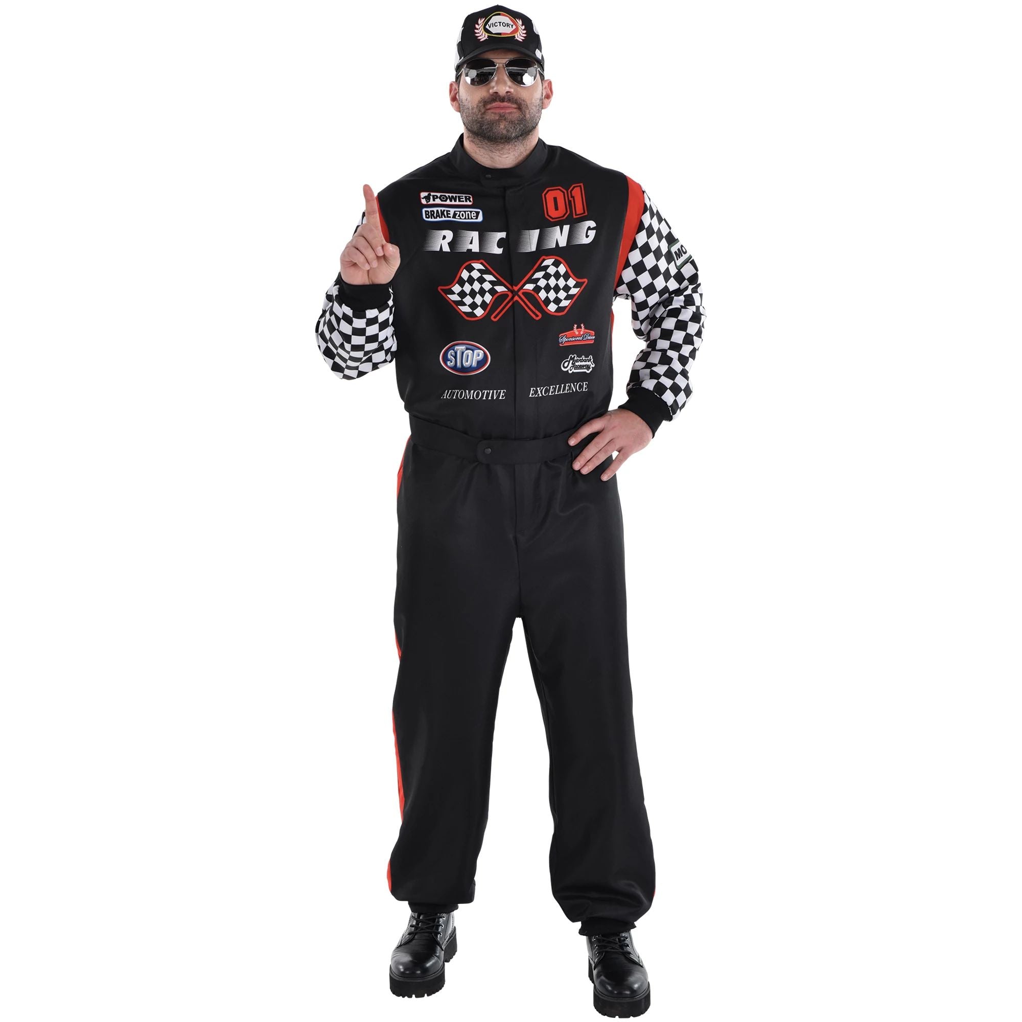 Men's Racecar Driver Costume