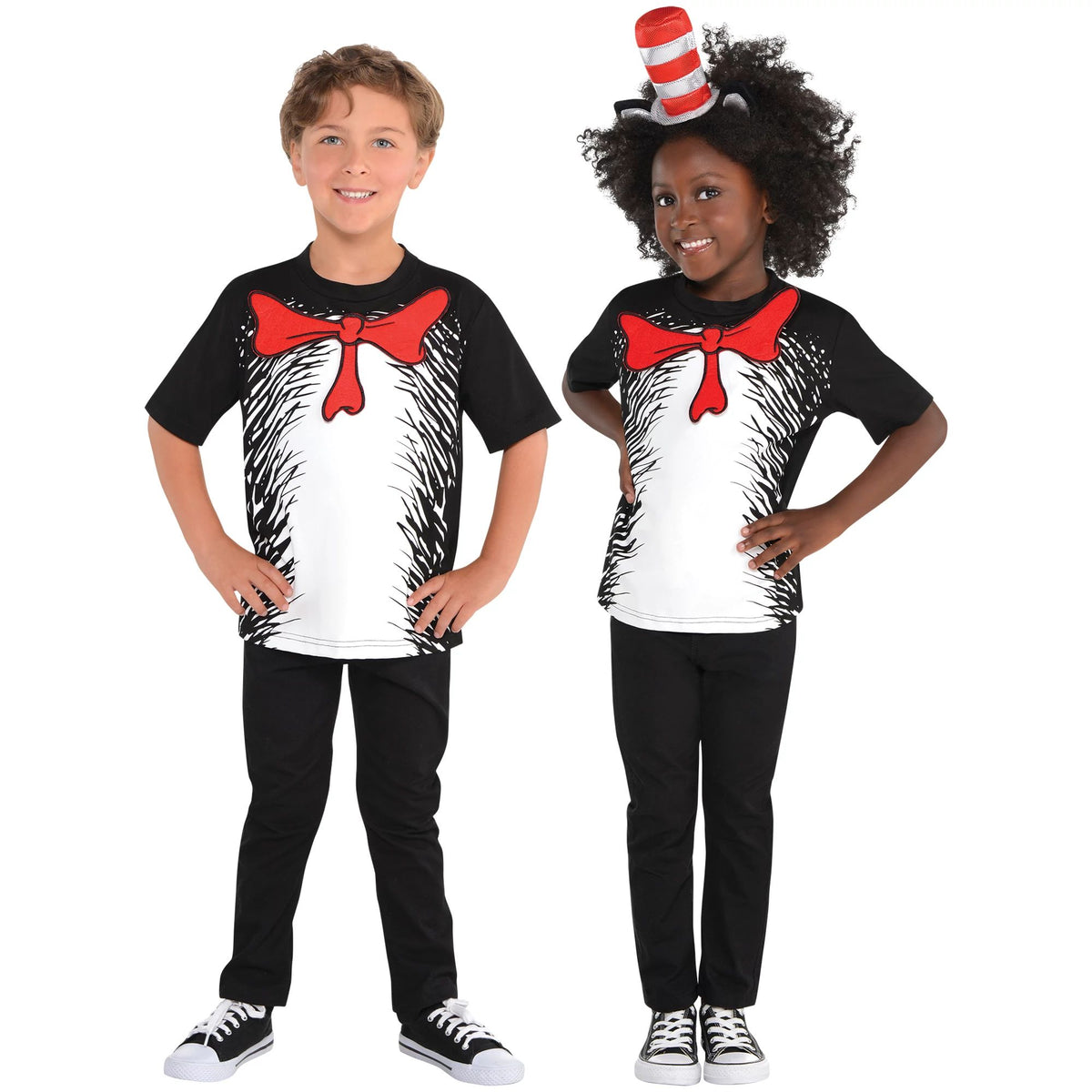 Cat In The Hat Hat T-Shirt - Child S/M