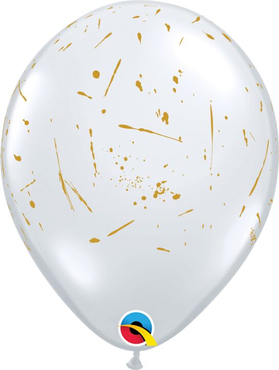 Paint Splatters Latex Balloon 1ct, 11&quot; 