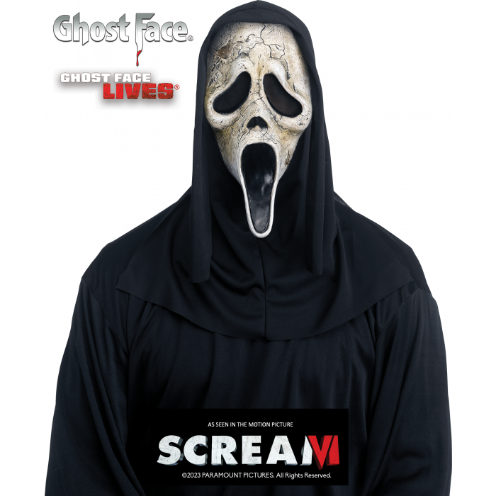 Ghost Face® Aged Mask - As Seen in the Motion Picture SCREAM VI