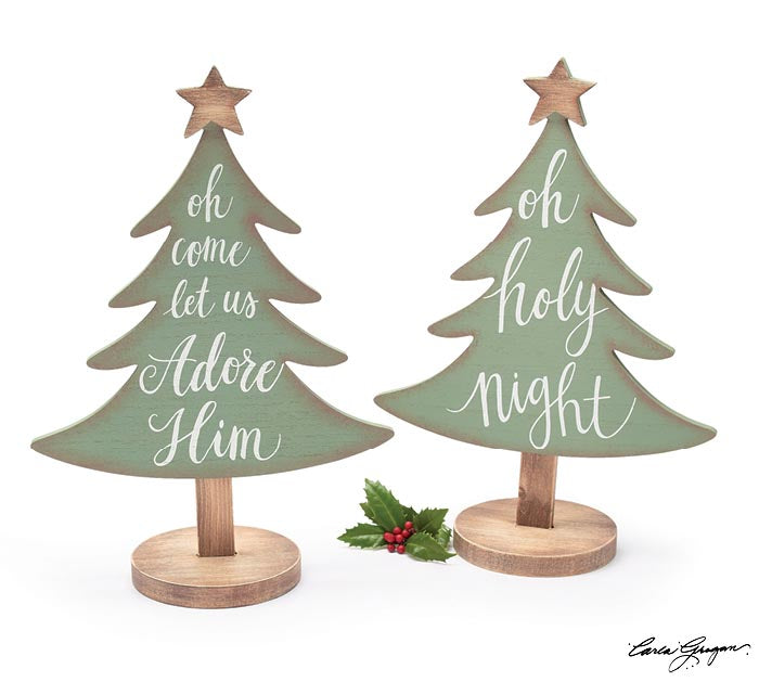 CARLA GROGAN CHRISTMAS TREE SET