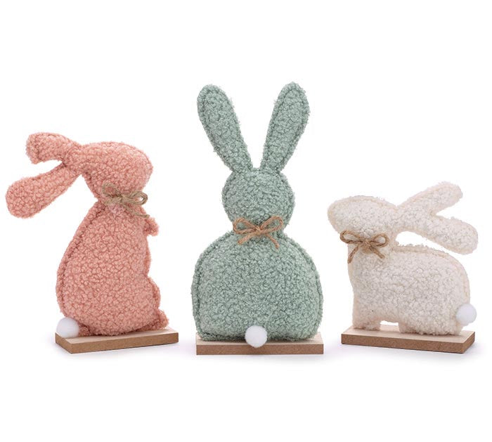 VARIED SIZE BUNNY SHELF SITTERS