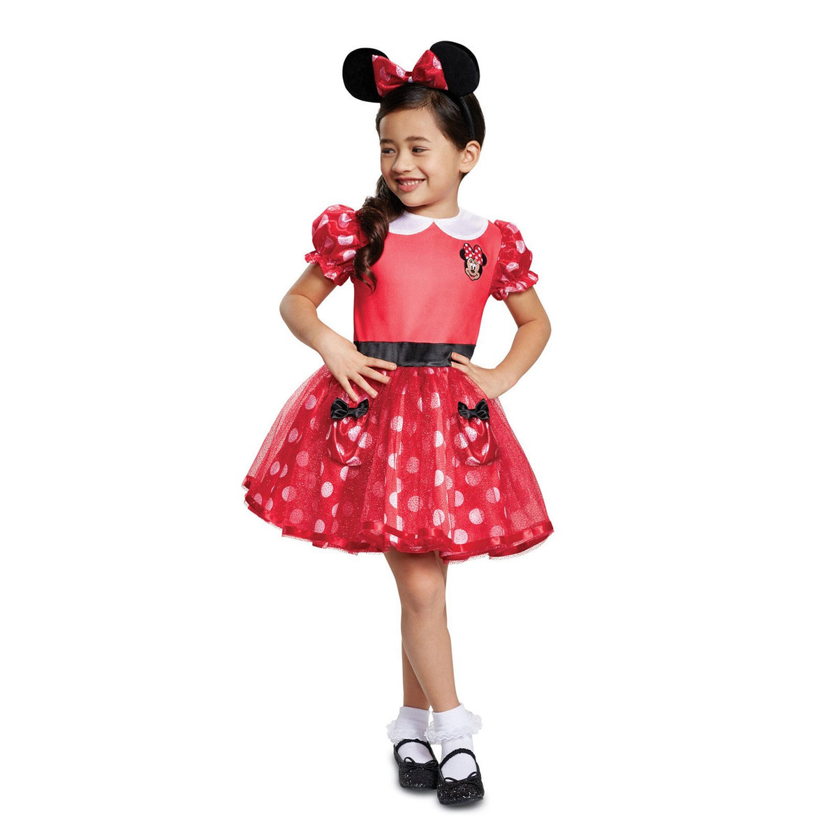 Minnie Mouse Dress Costume - Size 3T-4T