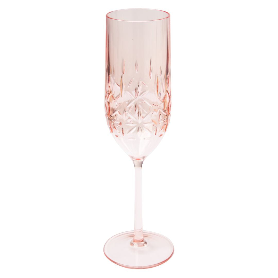 Champagne Glass Tall | Blush | 8.9 oz.