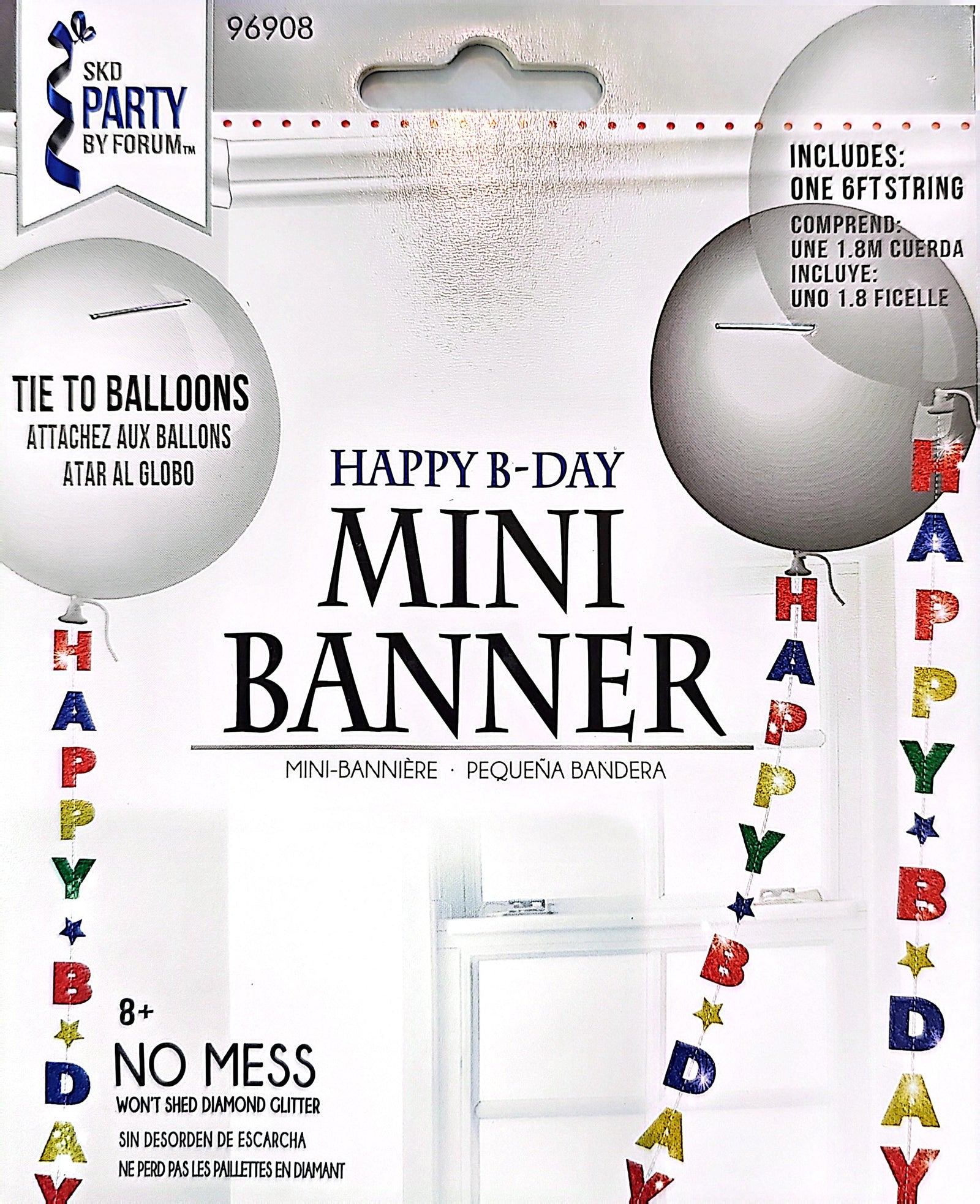 Happy Birthday Mini Banner