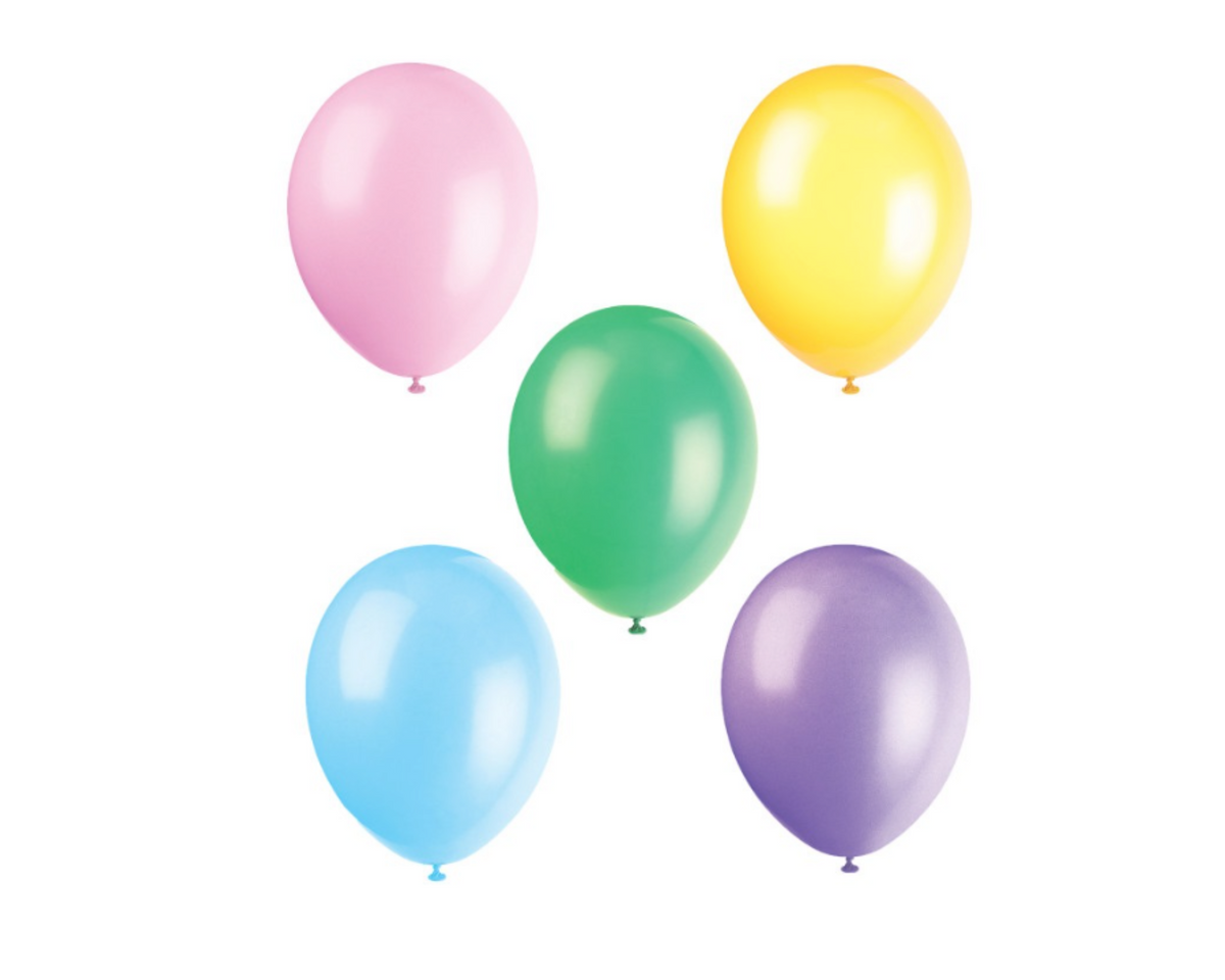 12&quot; Premium Latex Balloons &amp;nbsp;50ct - Assorted Pastel