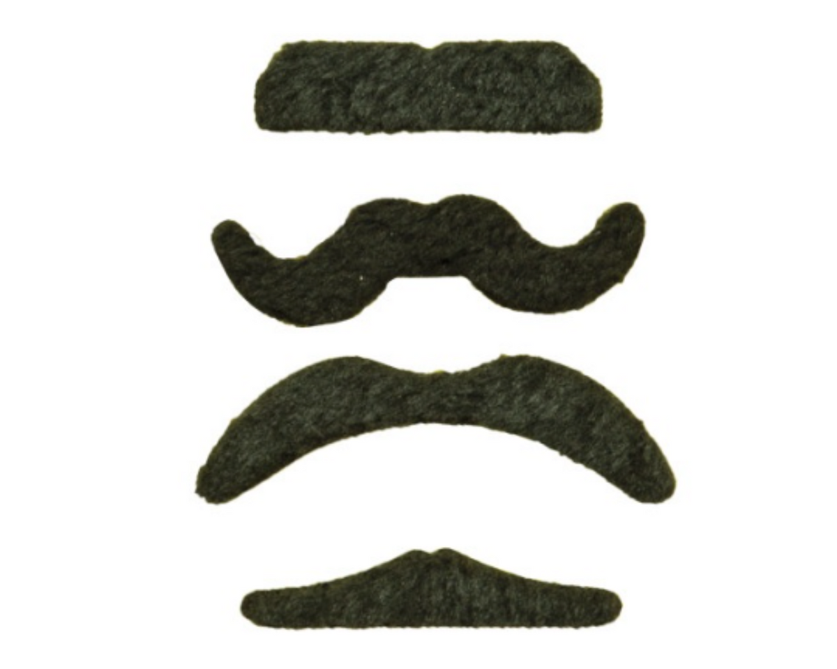 Mustache Favors  4ct