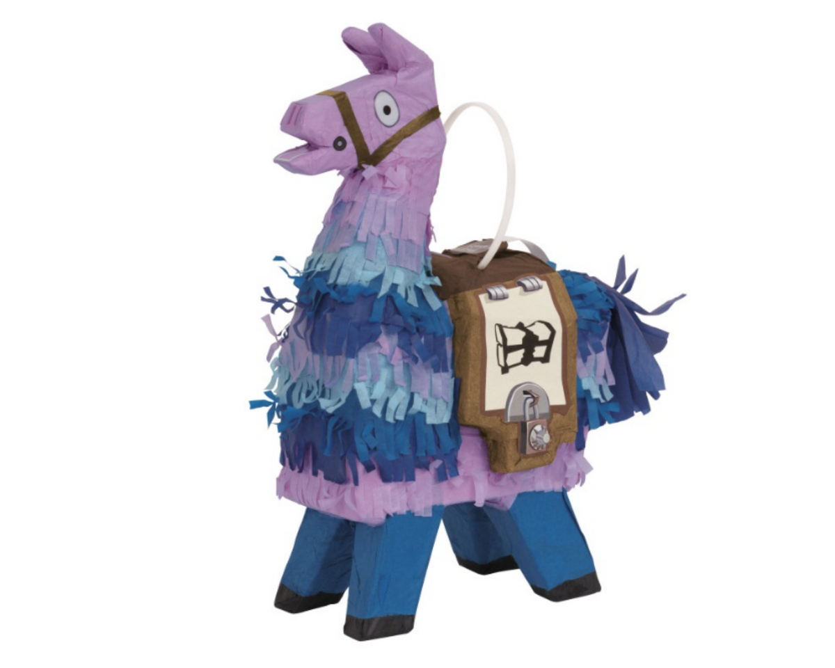 Fortnite Loot Llama Mini Pinata Favor Decoration