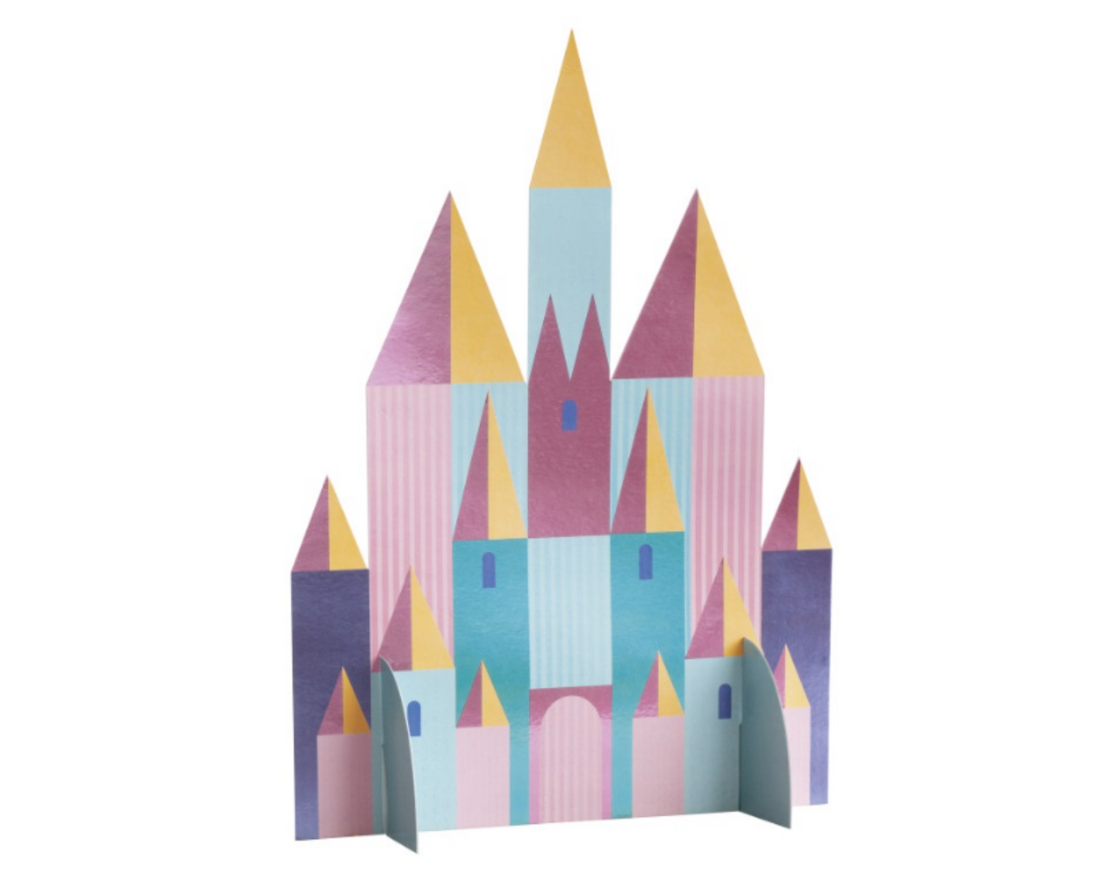 Disney Princess Castle Honeycomb Centerpiece 15.4"