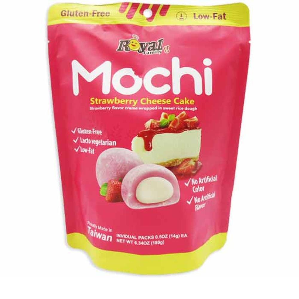 ROYAL FAMILY MOCHI - STRAWBERRY CHEESECAKE PEG BAG