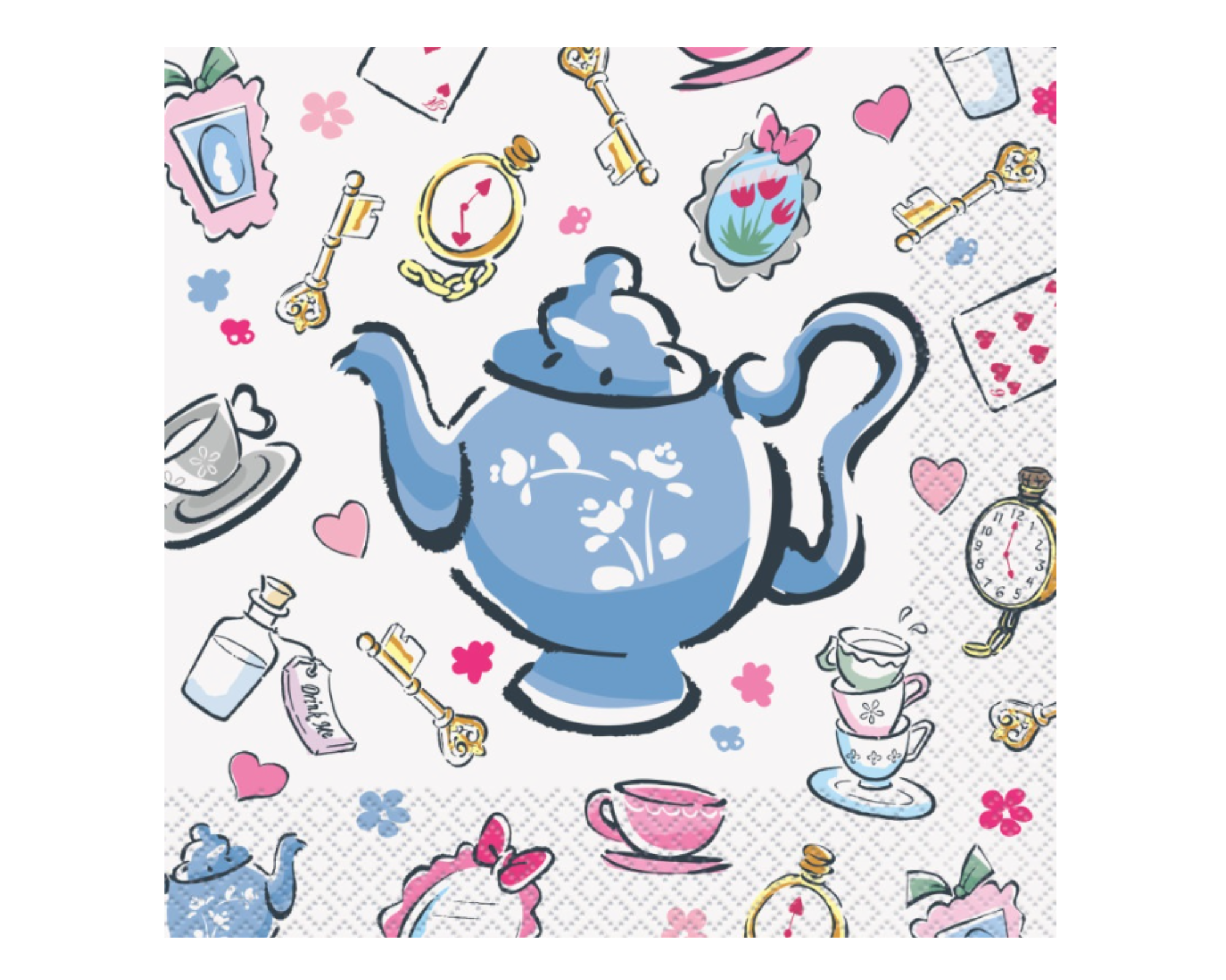 Disney Alice in Wonderland Luncheon Napkins  16ct