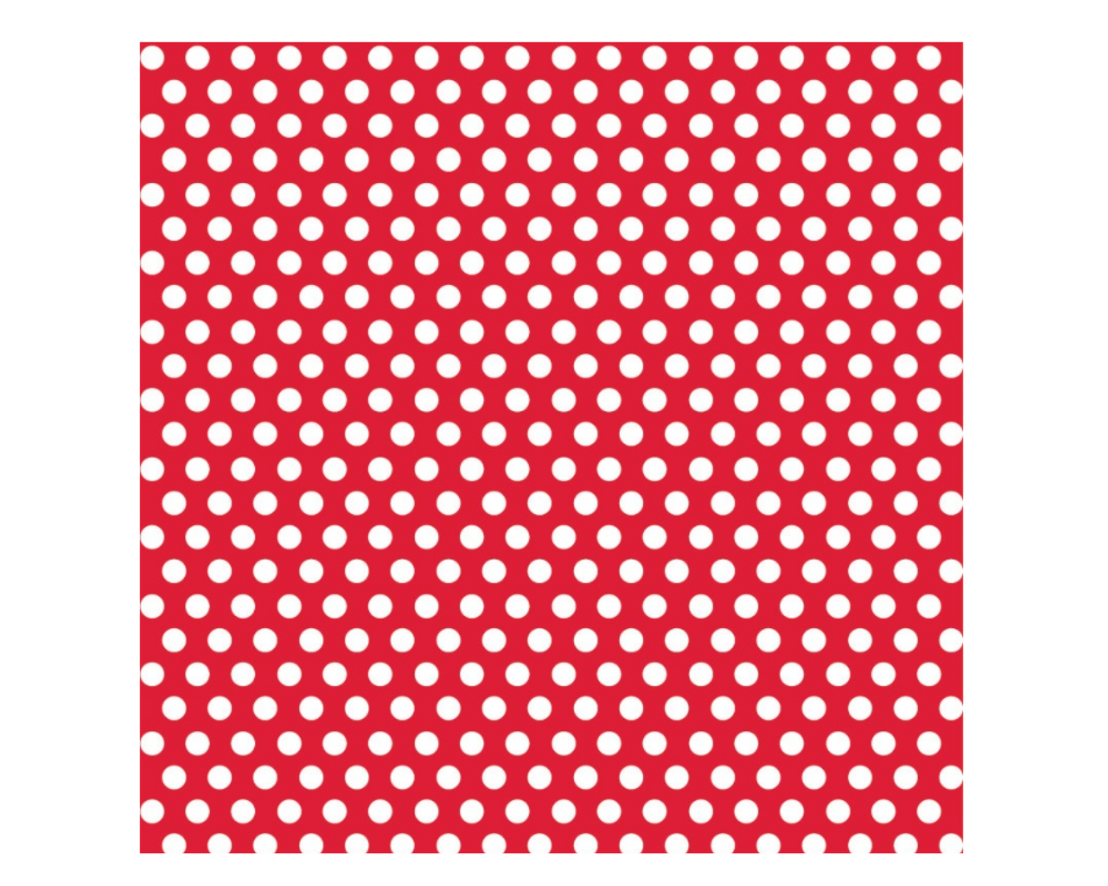 Ruby Red Dots Gift Wrap  30" x 5 ft