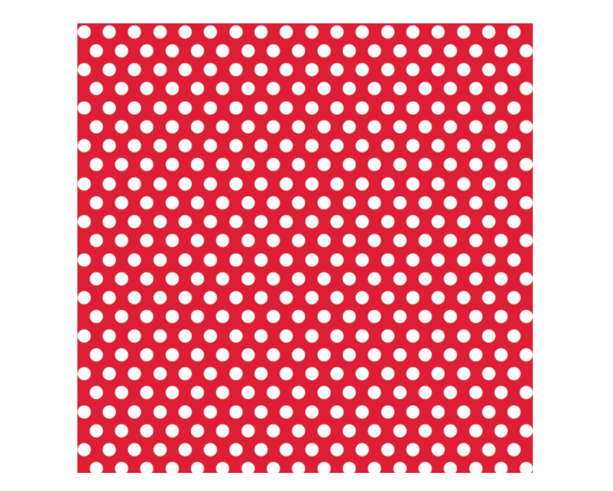 Ruby Red Dots Gift Wrap  30" x 5 ft