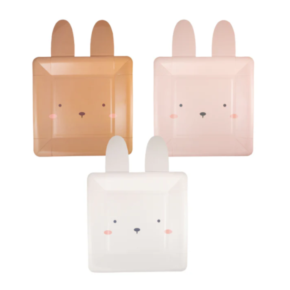 Neapolitan Bunny Plate Set