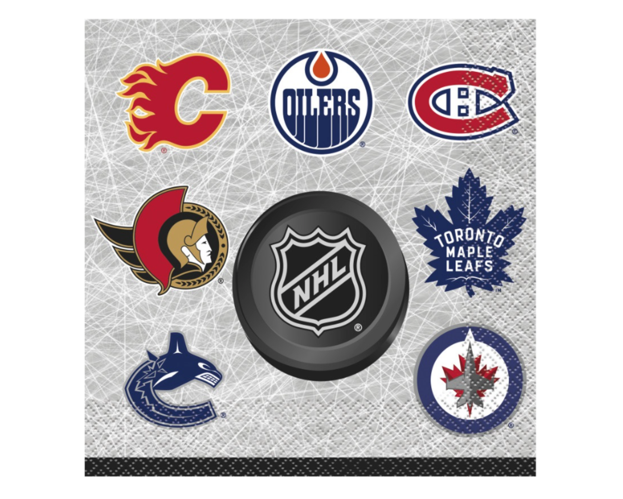 NHL Luncheon Napkins  16ct