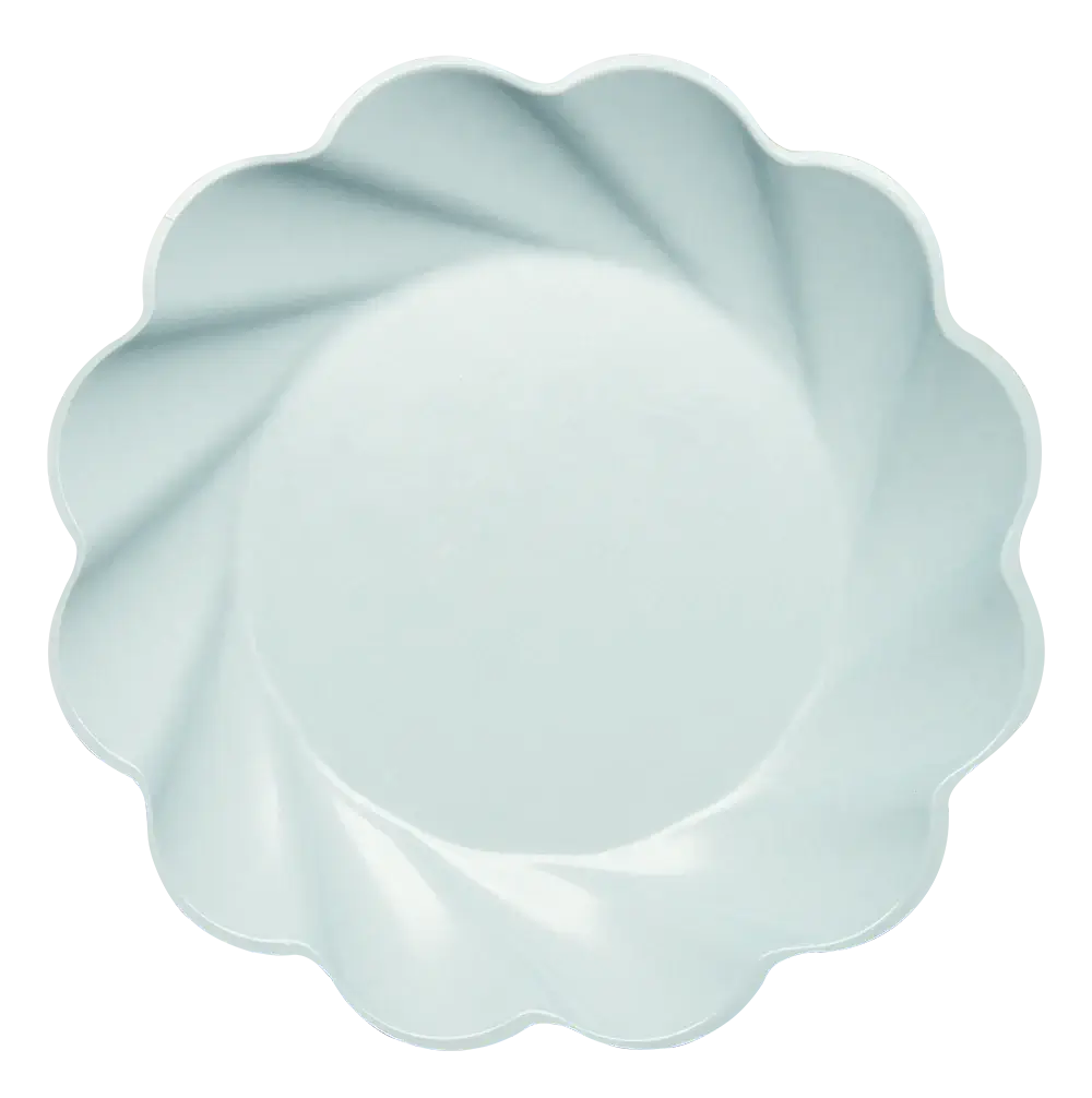 Simply Eco Compostable Dinner Plate sky blue