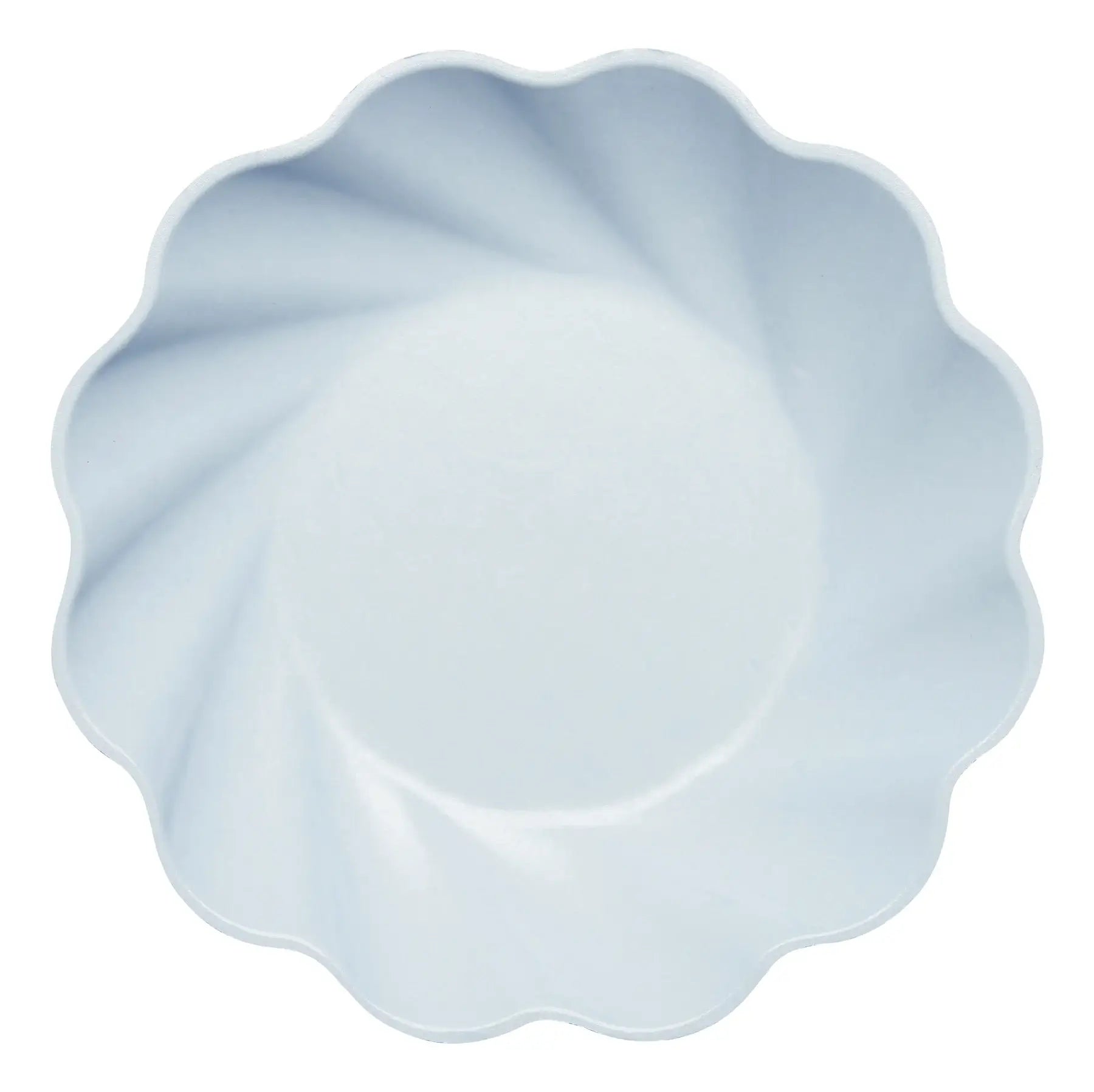 Simply Eco Compostable Salad Plates sky blue