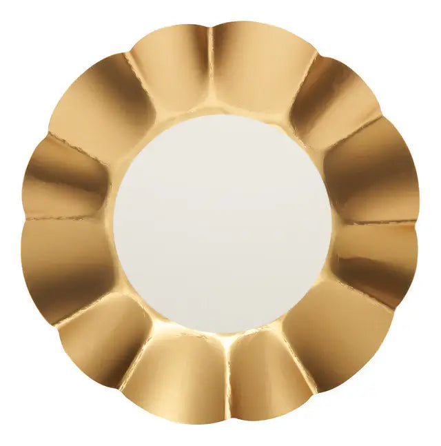 Appetizer/Dessert Bowl Gold & White