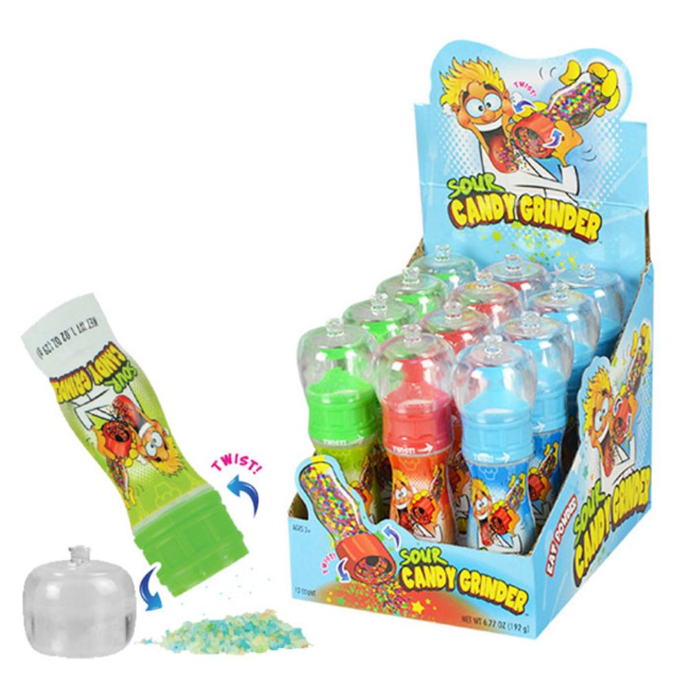 CANDY GRINDER (MIXED FRUIT) IN DISPLAY