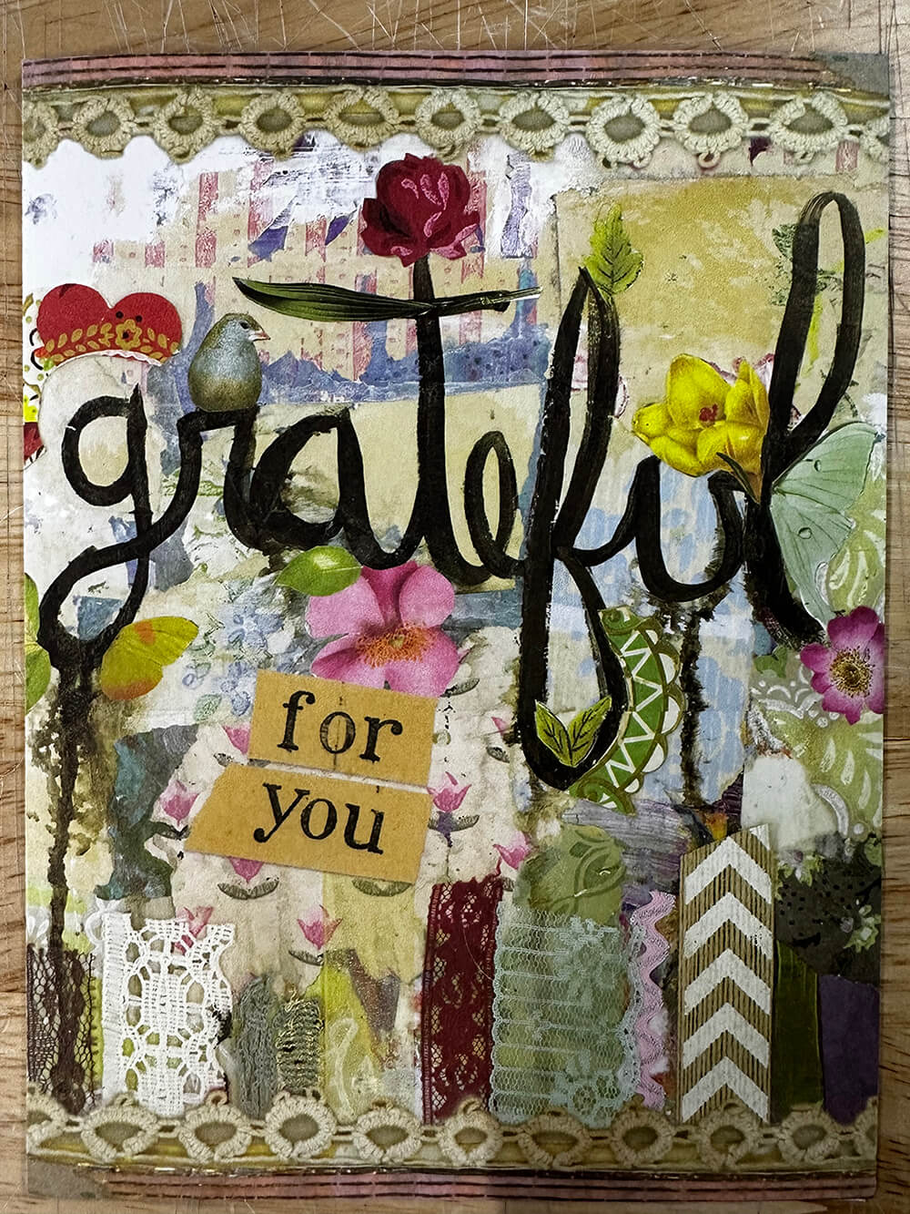 Grateful For You card